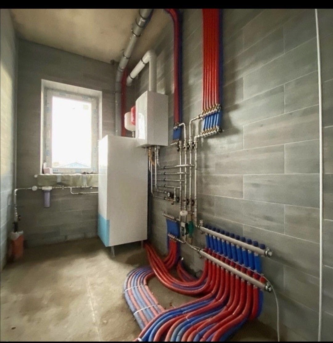 Подключение теплого пола к котлу